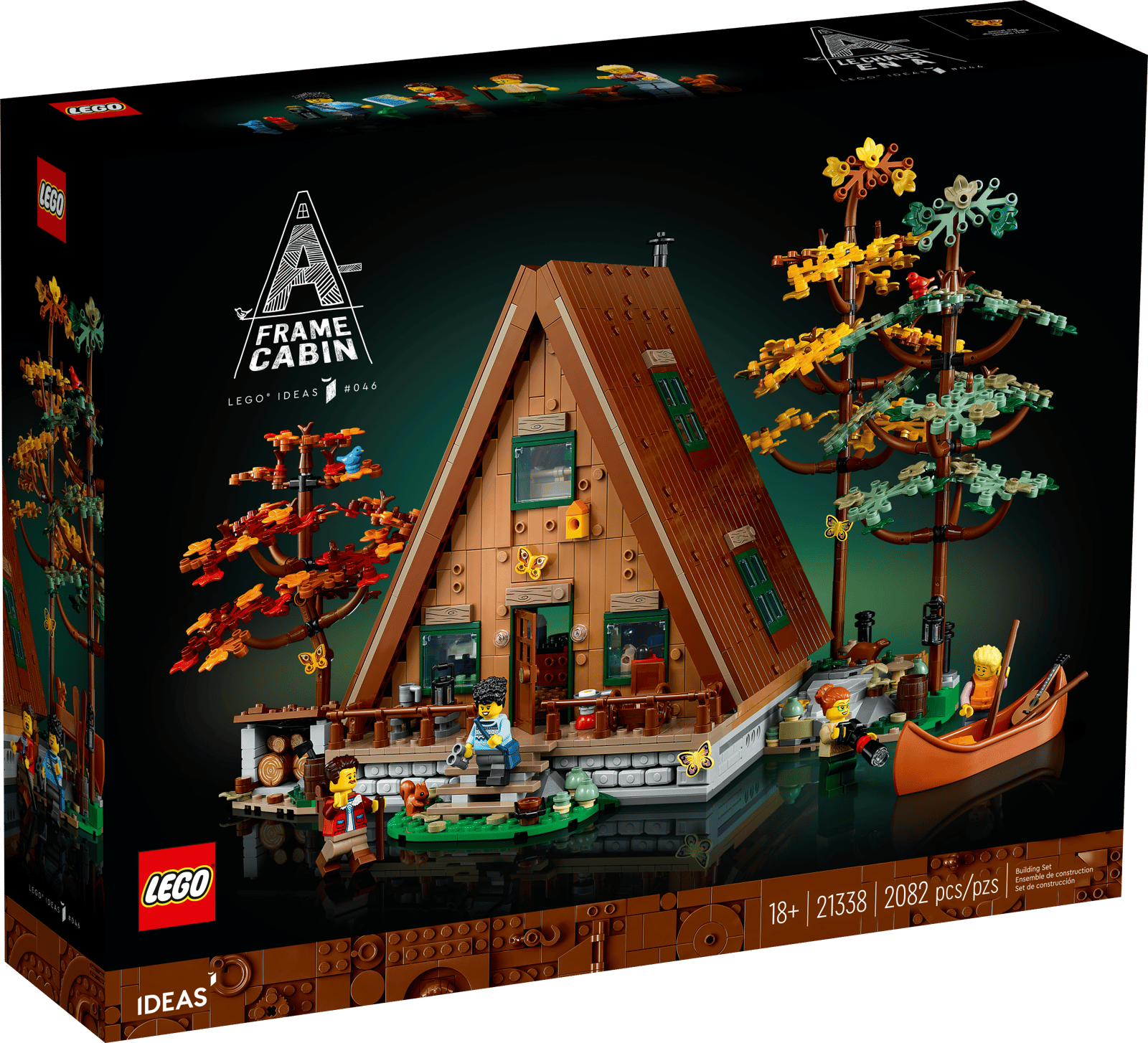 LEGO 21338 A-Frame Cabin