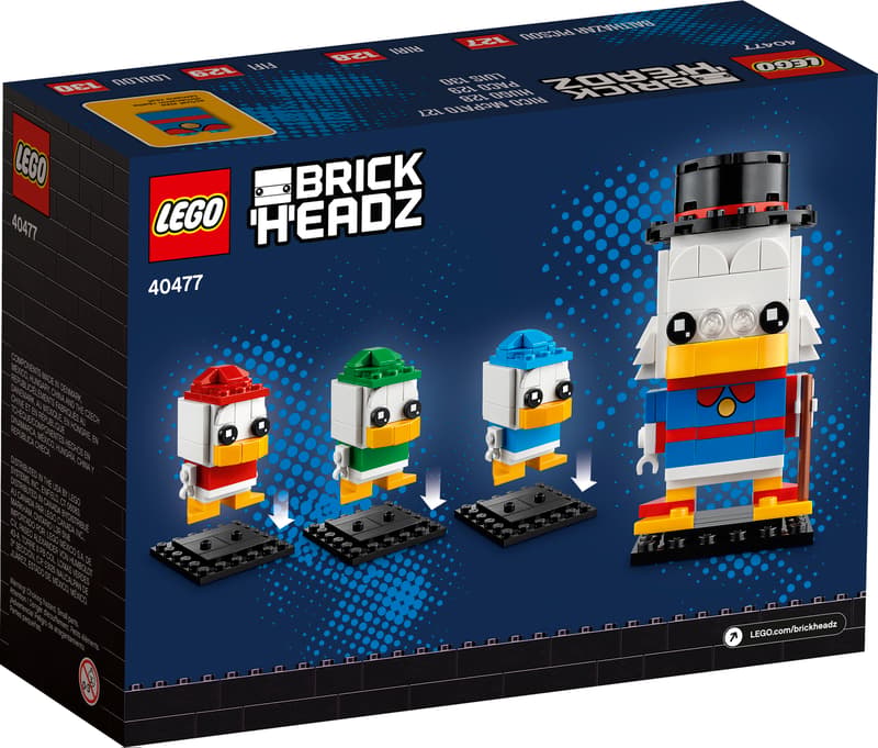 LEGO 40477 Scrooge McDuck, Huey, Dewey & Louie