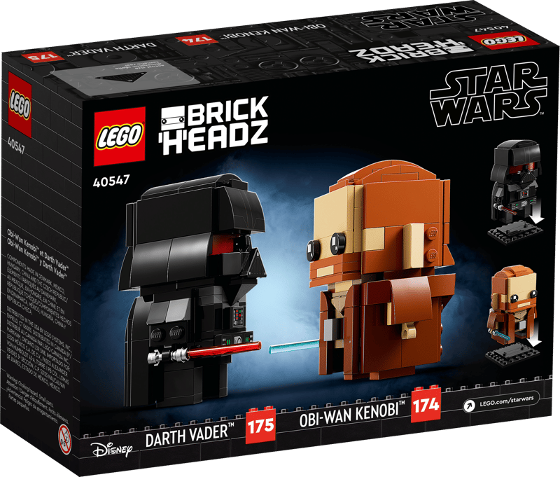 LEGO 40547 Obi-Wan Kenobi & Darth Vader