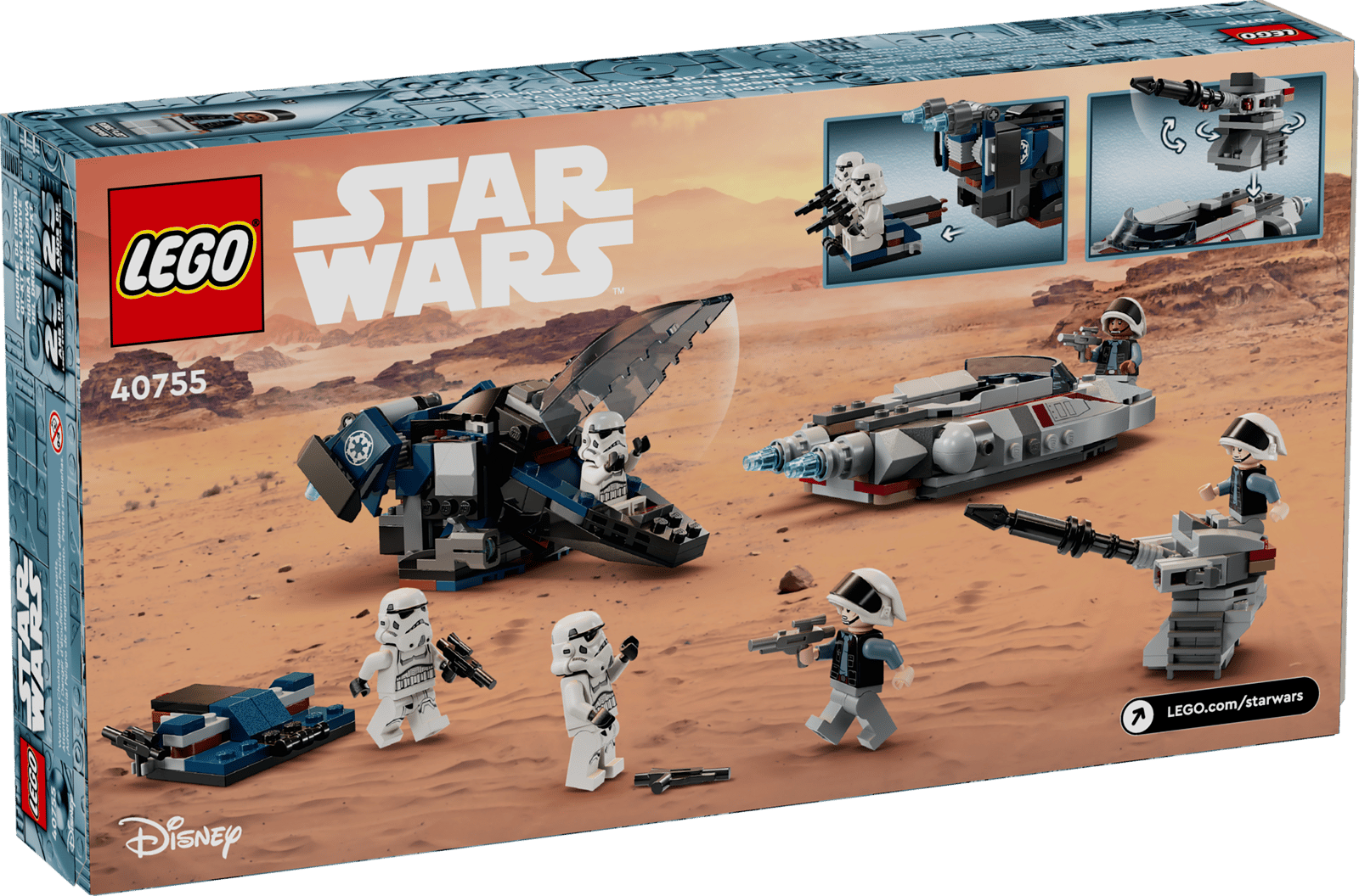 LEGO 40755 Imperial Dropship vs. Rebel Scout Speeder