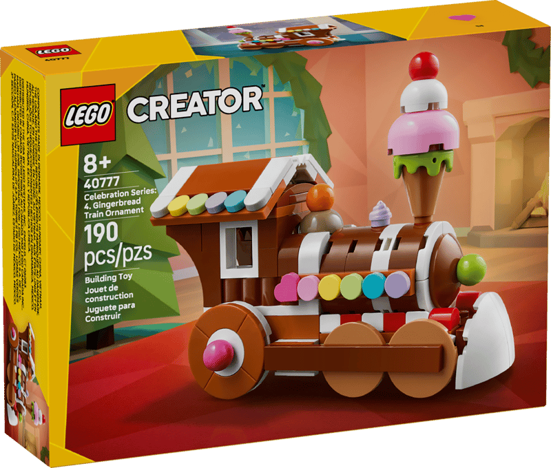 LEGO 40777 Celebration Series: Gingerbread Train Ornament
