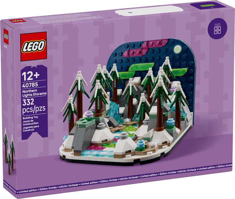 LEGO 40785 Northern Lights Diorama