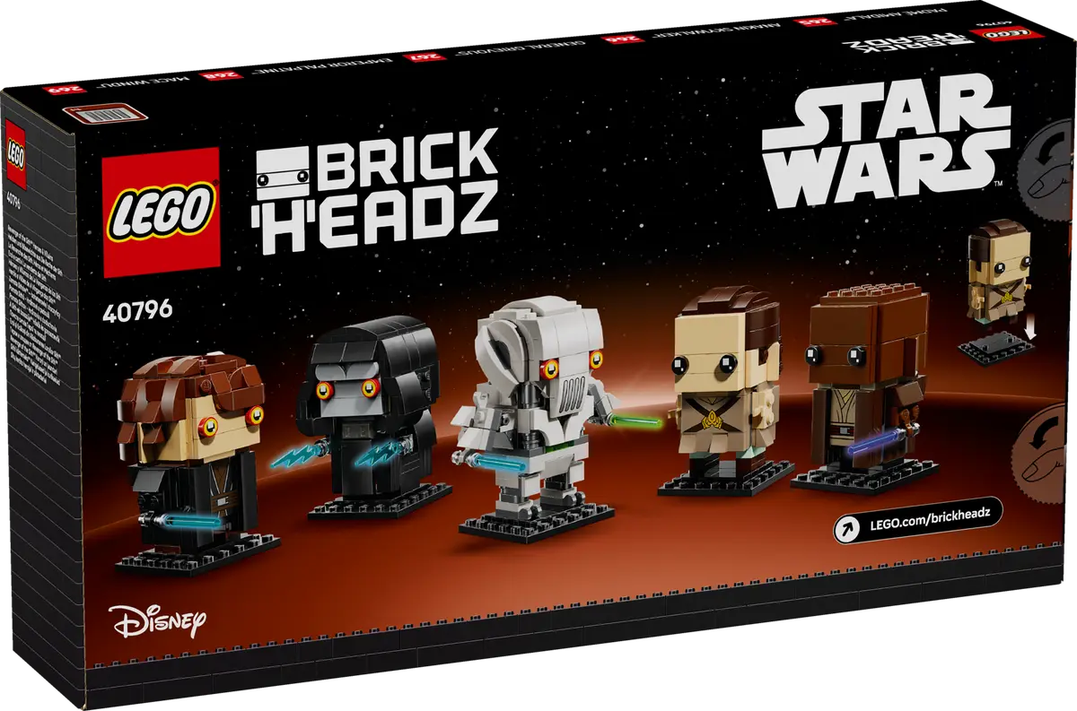 LEGO 40796 Revenge of the Sith Heroes & Villains