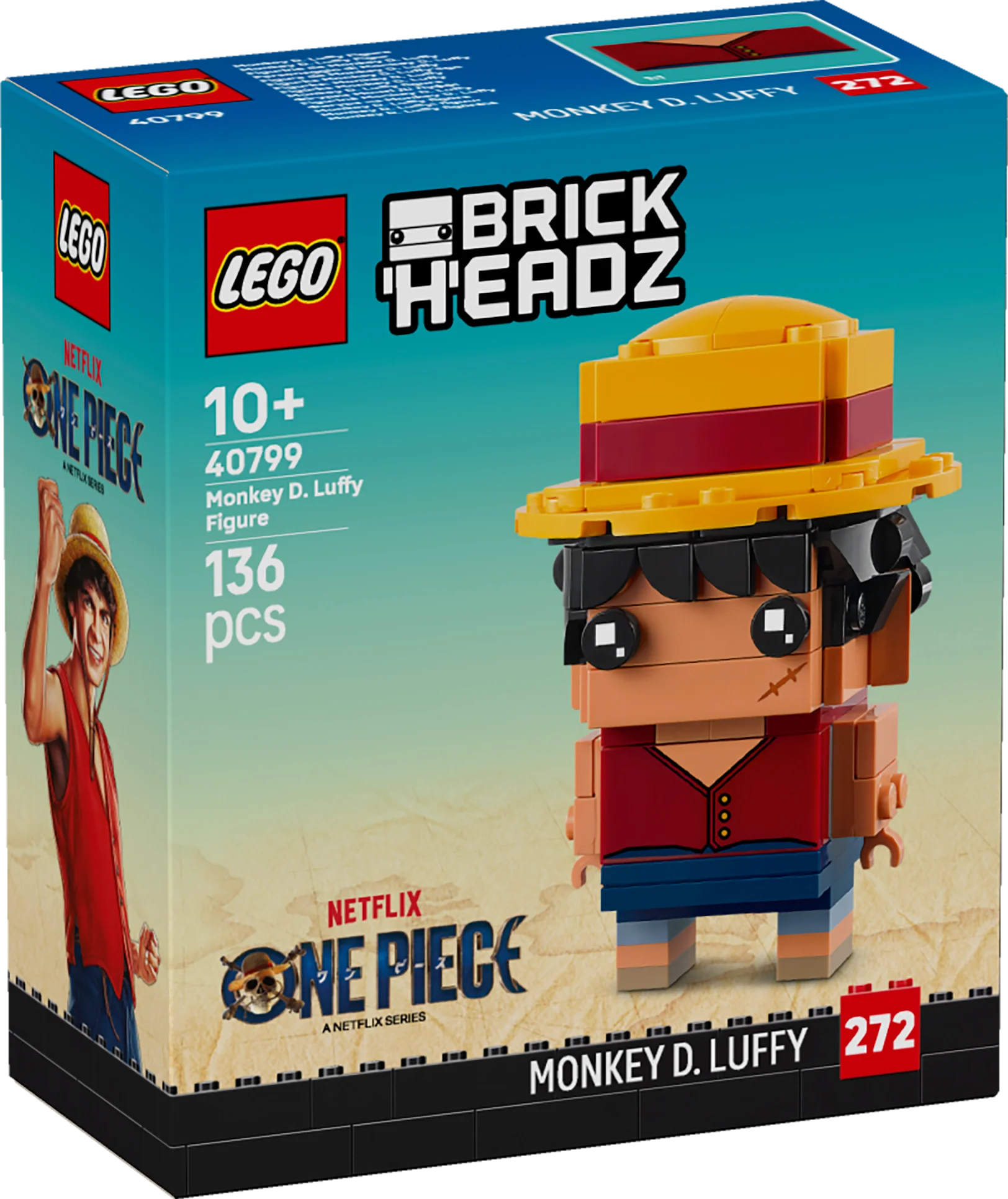 LEGO 40799 Monkey D. Luffy Figure