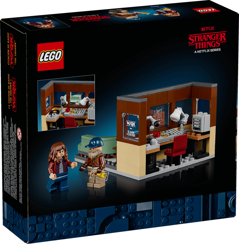 LEGO 40891 Stranger Things WSQK Radio Station