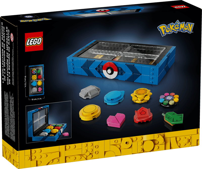 LEGO 40892 Pokemon Kanto Region Badge Collection