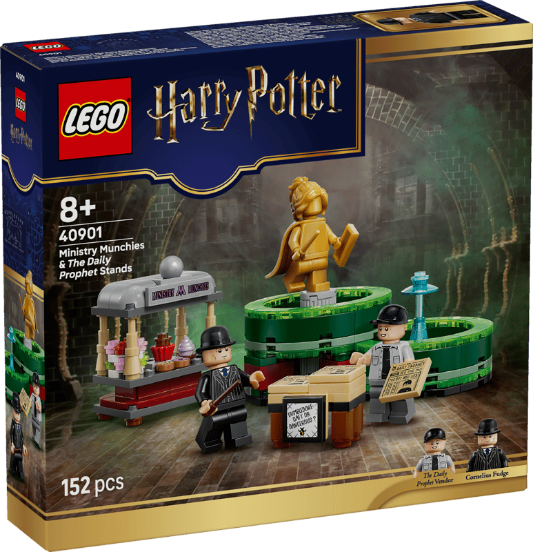 LEGO 40901 Harry Potter Ministry Munchies & The Daily Prophet Stands