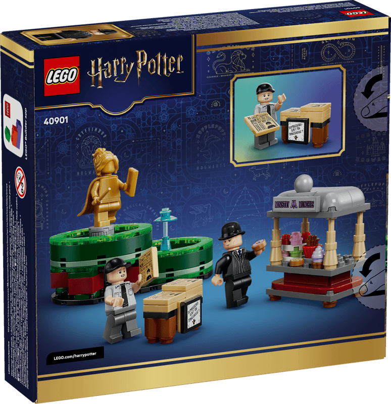 LEGO 40901 Harry Potter Ministry Munchies & The Daily Prophet Stands