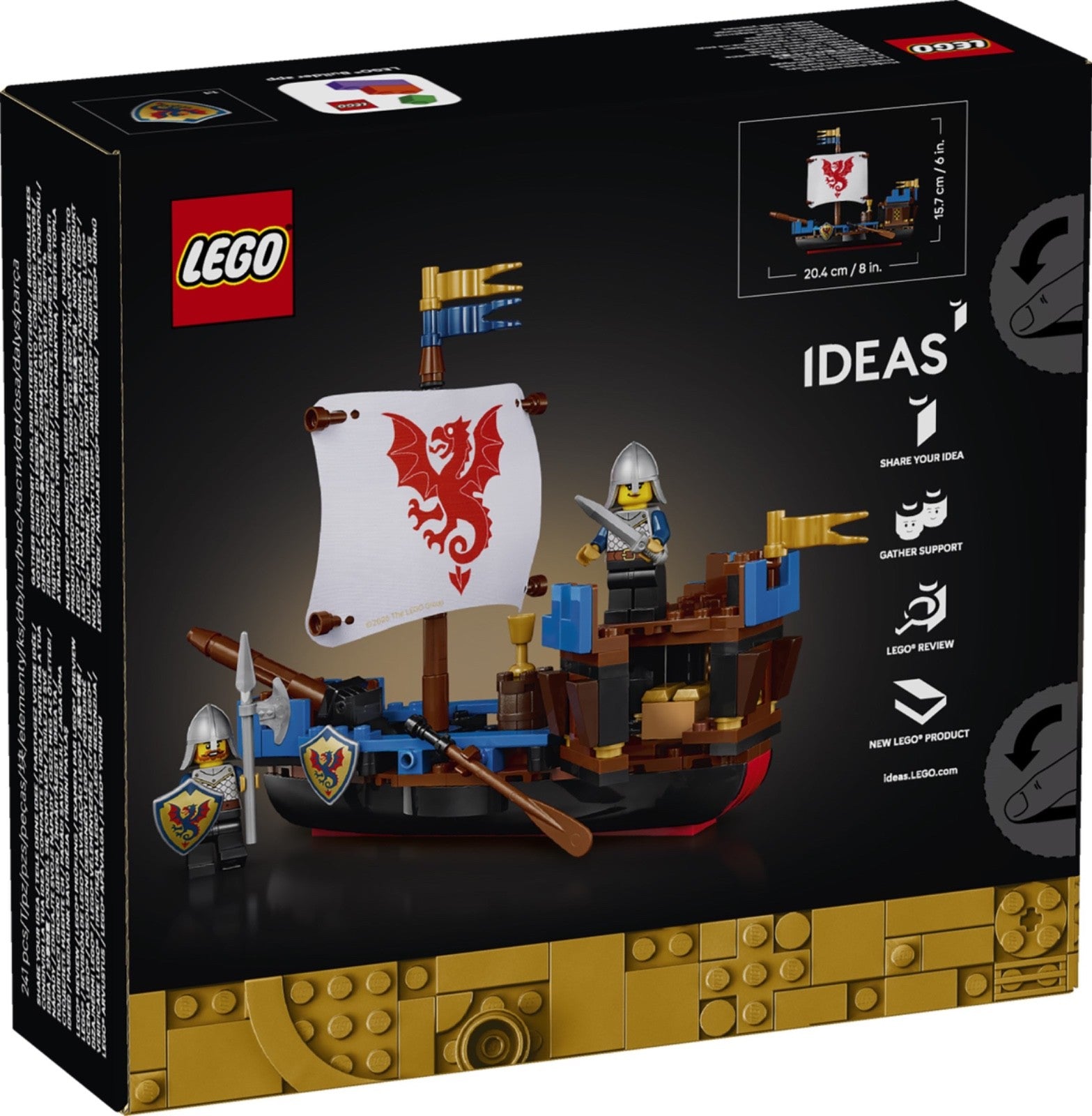 LEGO 40912 Ideas Sea Serpent