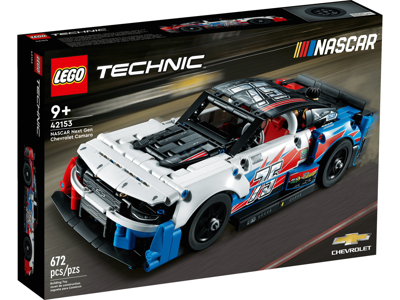 LEGO 42153 NASCAR Next Gen Chevrolet Camaro ZL1