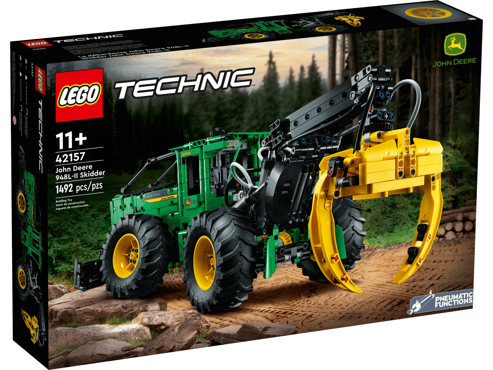 LEGO 42157 John Deere 948L-II Skidder