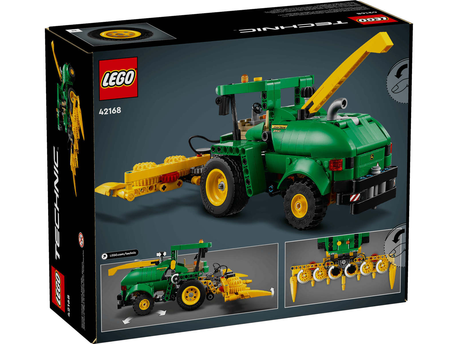 LEGO 42168 John Deere 9700 Forage Harvester