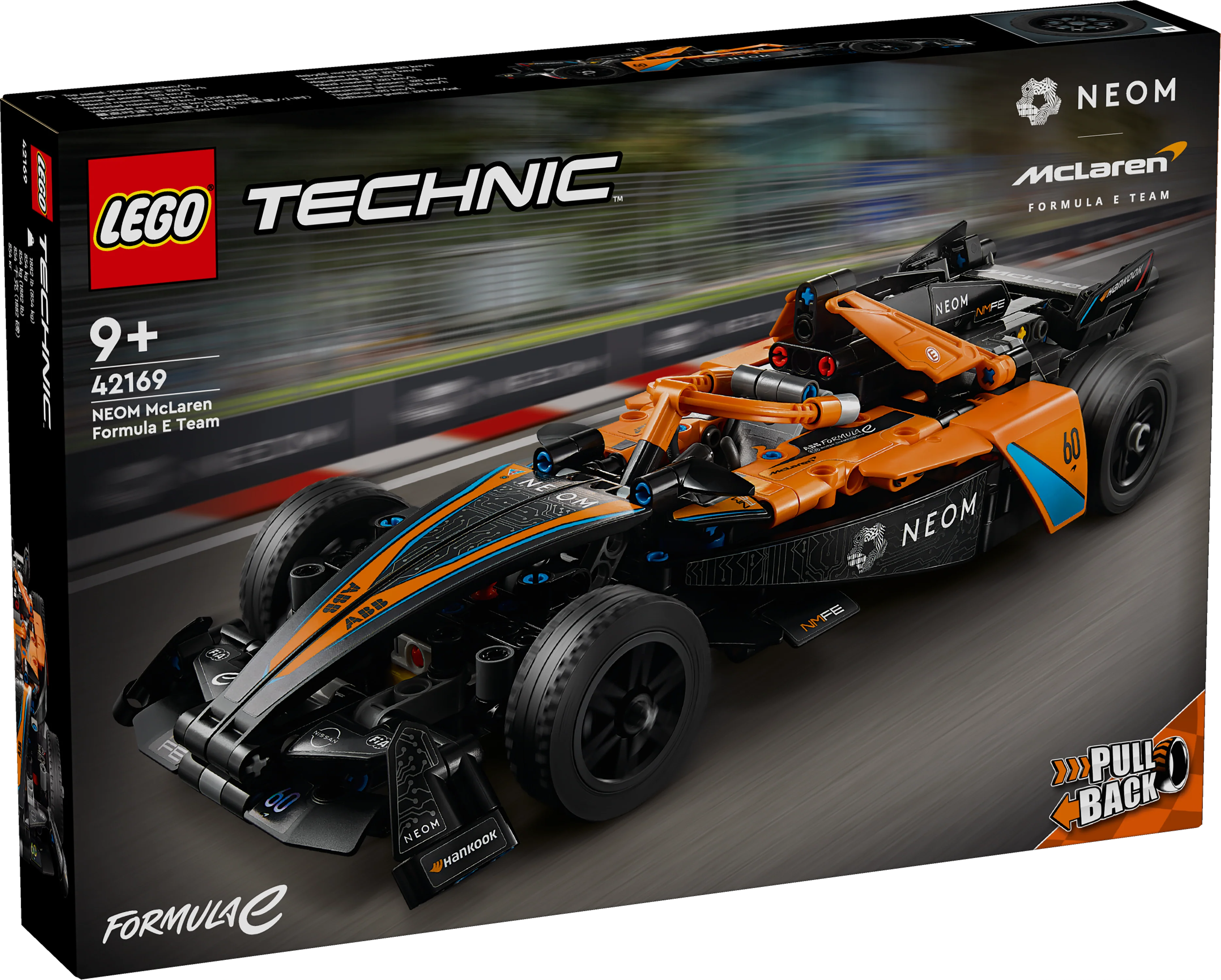 LEGO 42169 NEOM McLaren Formula E Race Car