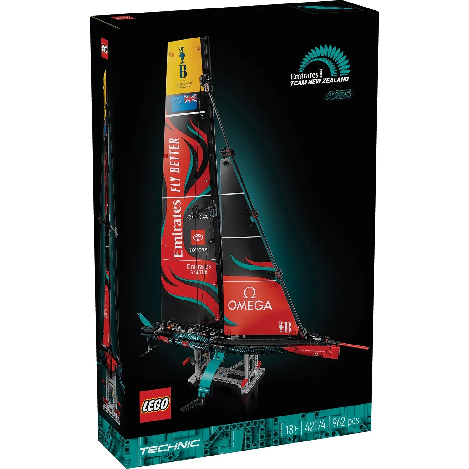 LEGO 42174 Emirates Team New Zealand AC75 Yacht