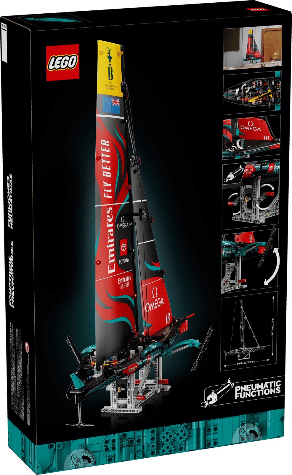 LEGO 42174 Emirates Team New Zealand AC75 Yacht