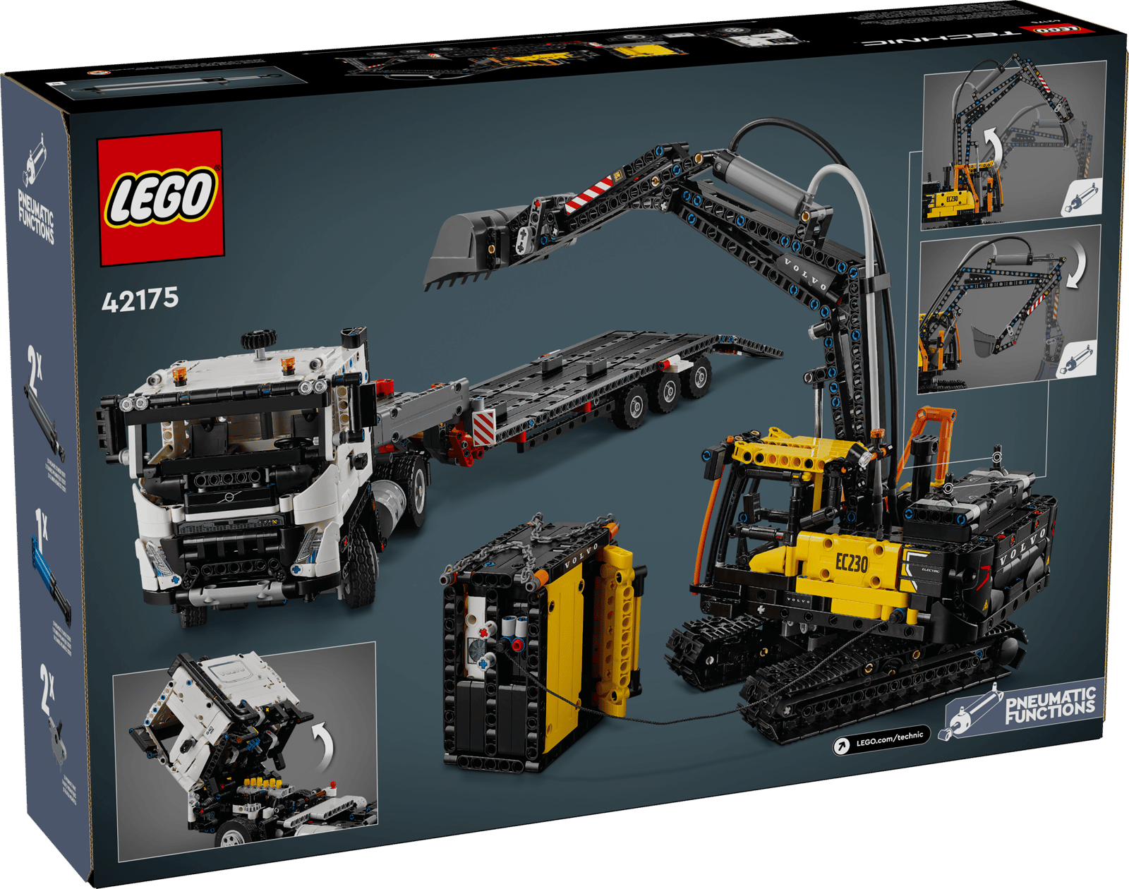 LEGO 42175 Volvo FMX Truck & EC230 Electric Excavator