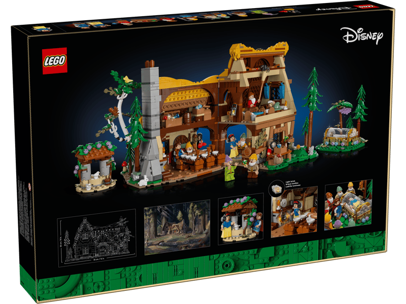 LEGO 43242 Snow White and the Seven Dwarfs' Cottage