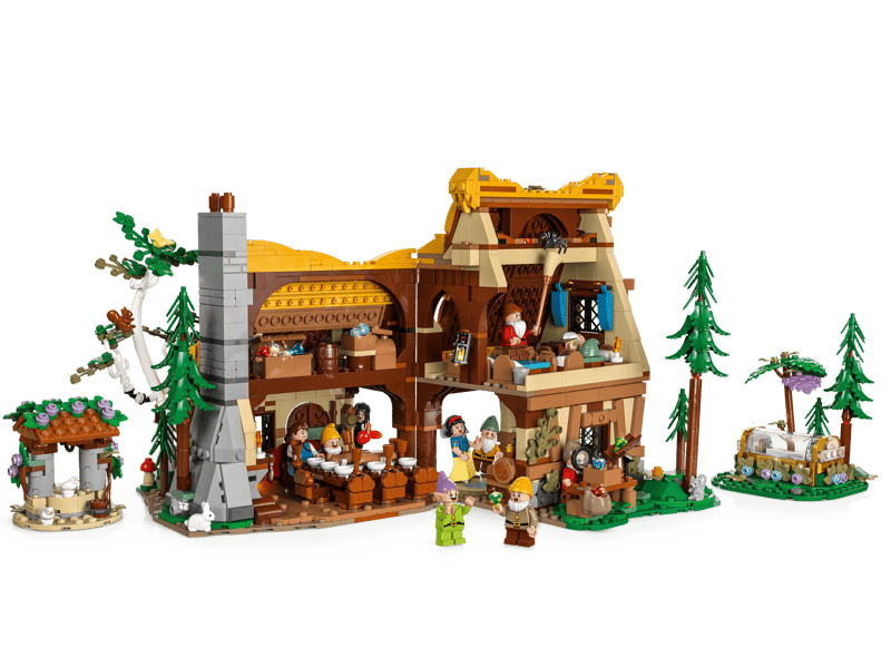 LEGO 43242 Snow White and the Seven Dwarfs' Cottage