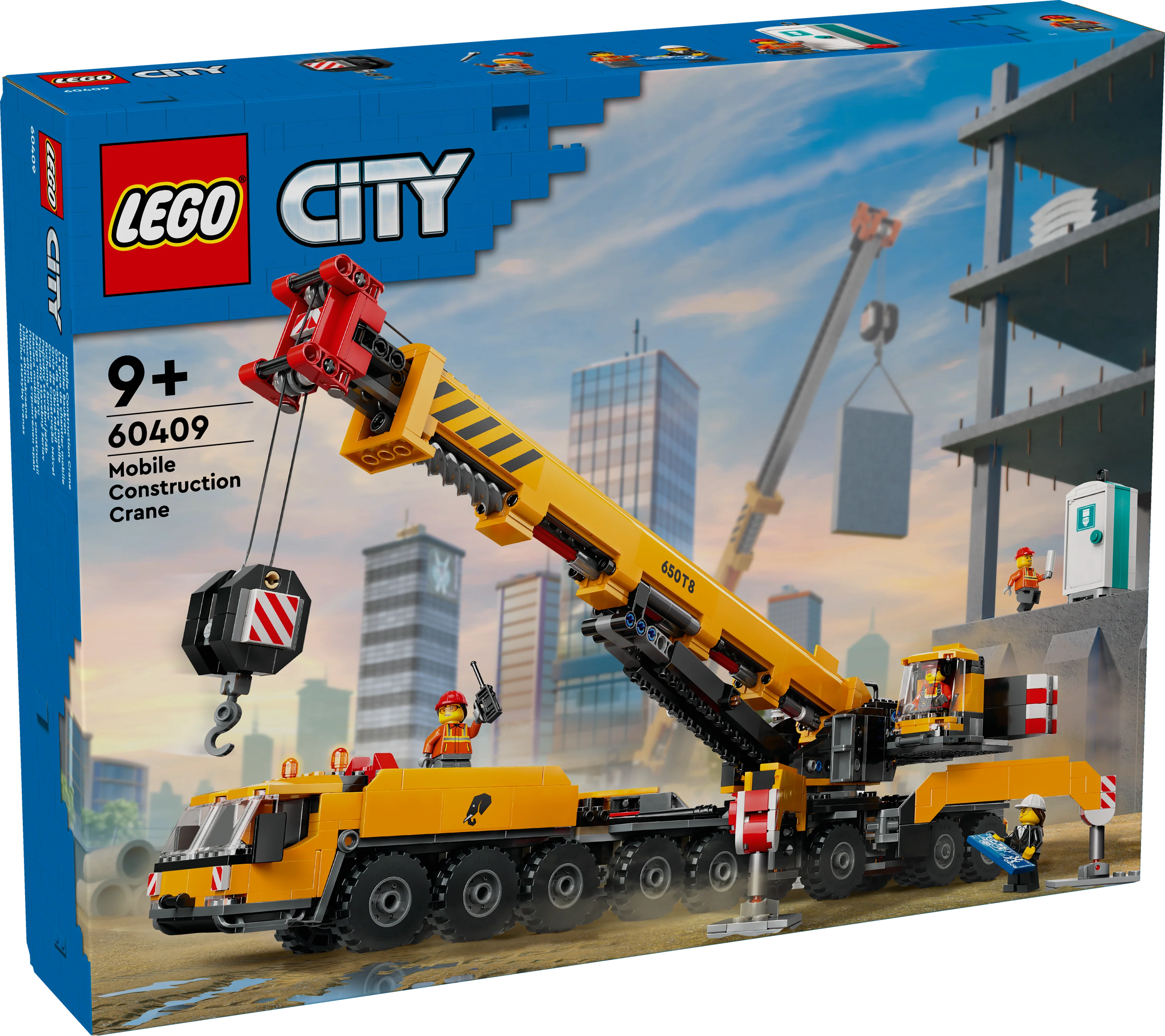 LEGO 60409 Yellow Mobile Construction Crane