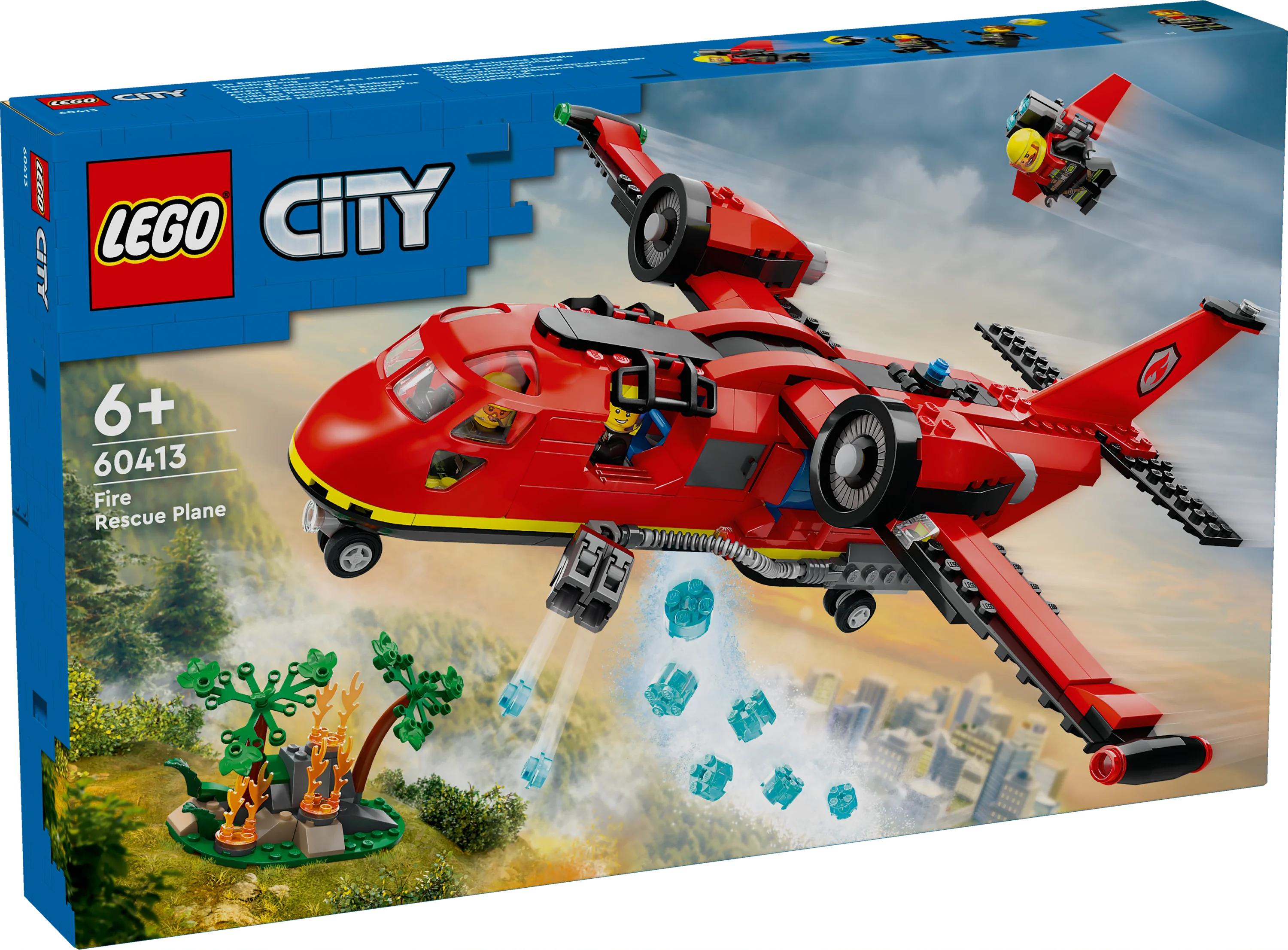 LEGO 60413 Fire Rescue Plane