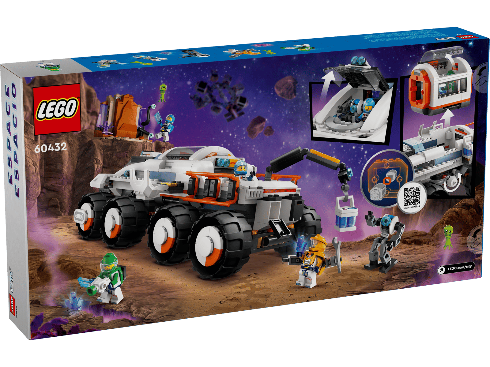 LEGO 60432 Command Rover and Crane Loader
