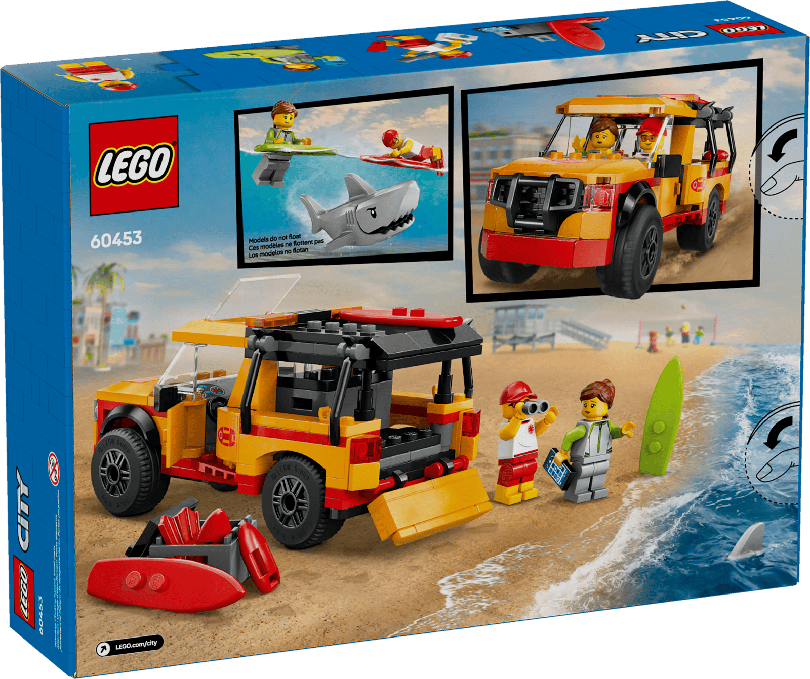 LEGO 60453 Lifeguard Beach Rescue Truck