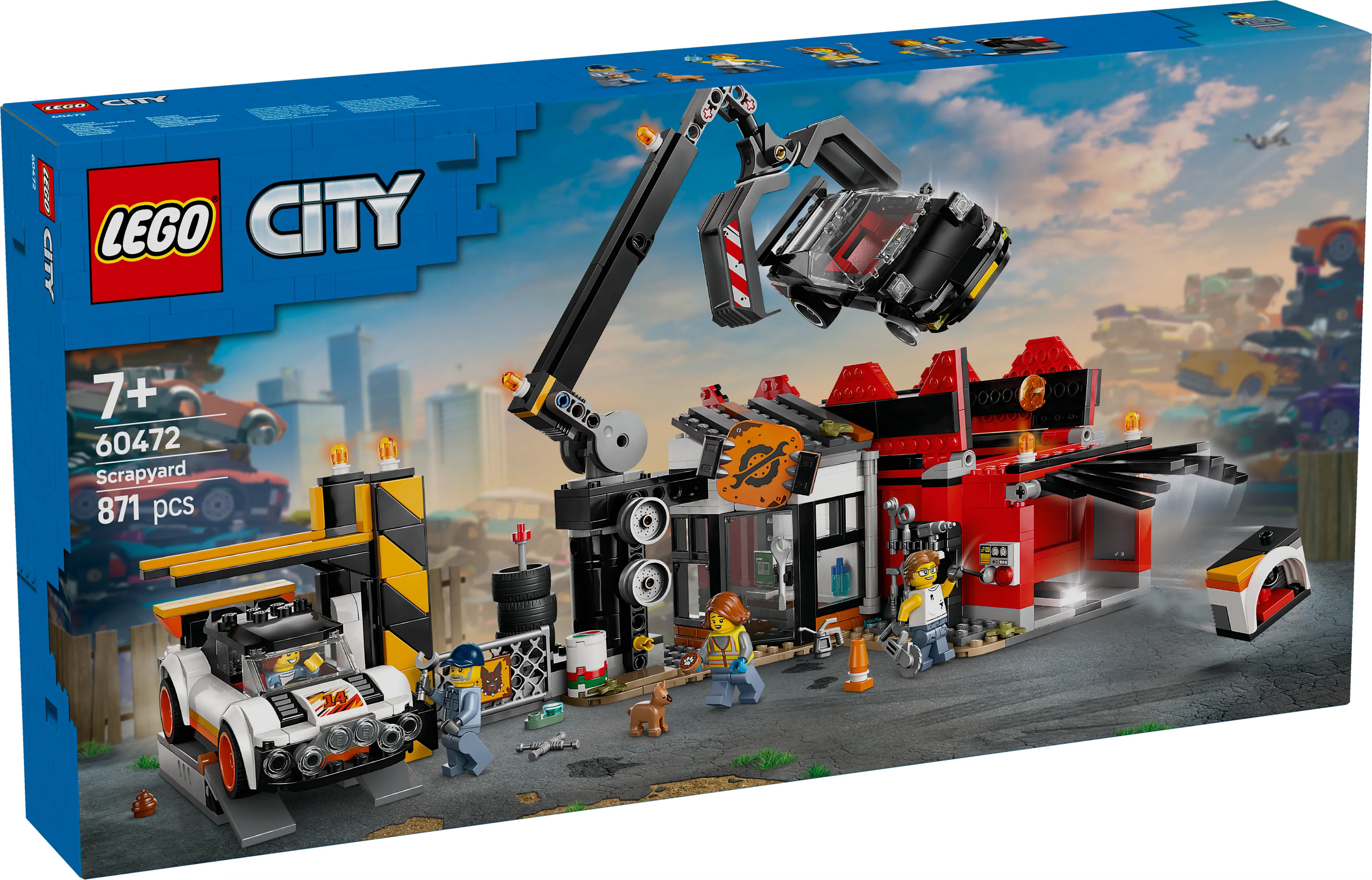 LEGO 60472 Scrapyard with Cars