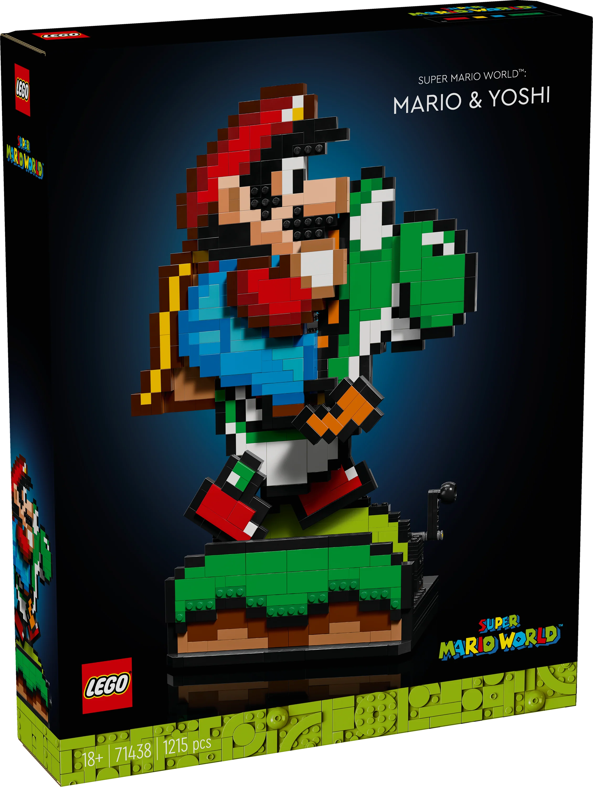 LEGO 71438 Super Mario World: Mario & Yoshi