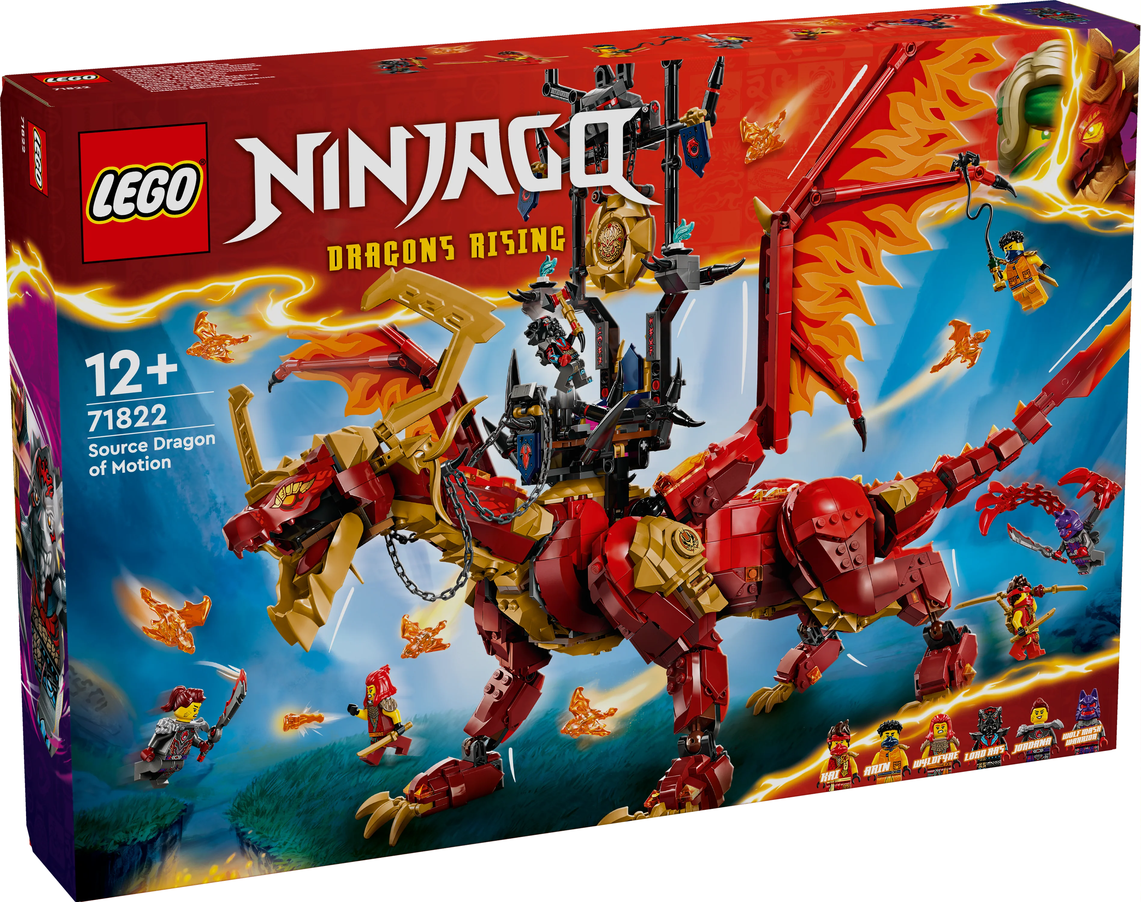 LEGO 71822 Source Dragon of Motion