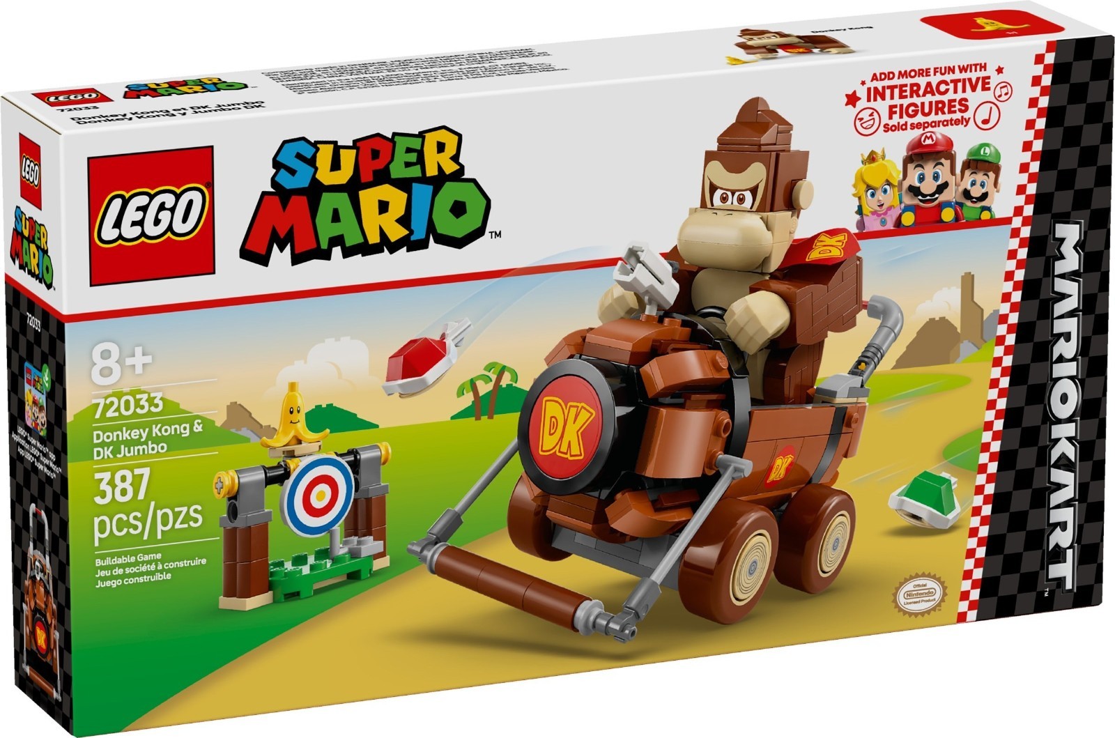 LEGO 72033 Mario Kart Donkey Kong & DK Jumbo