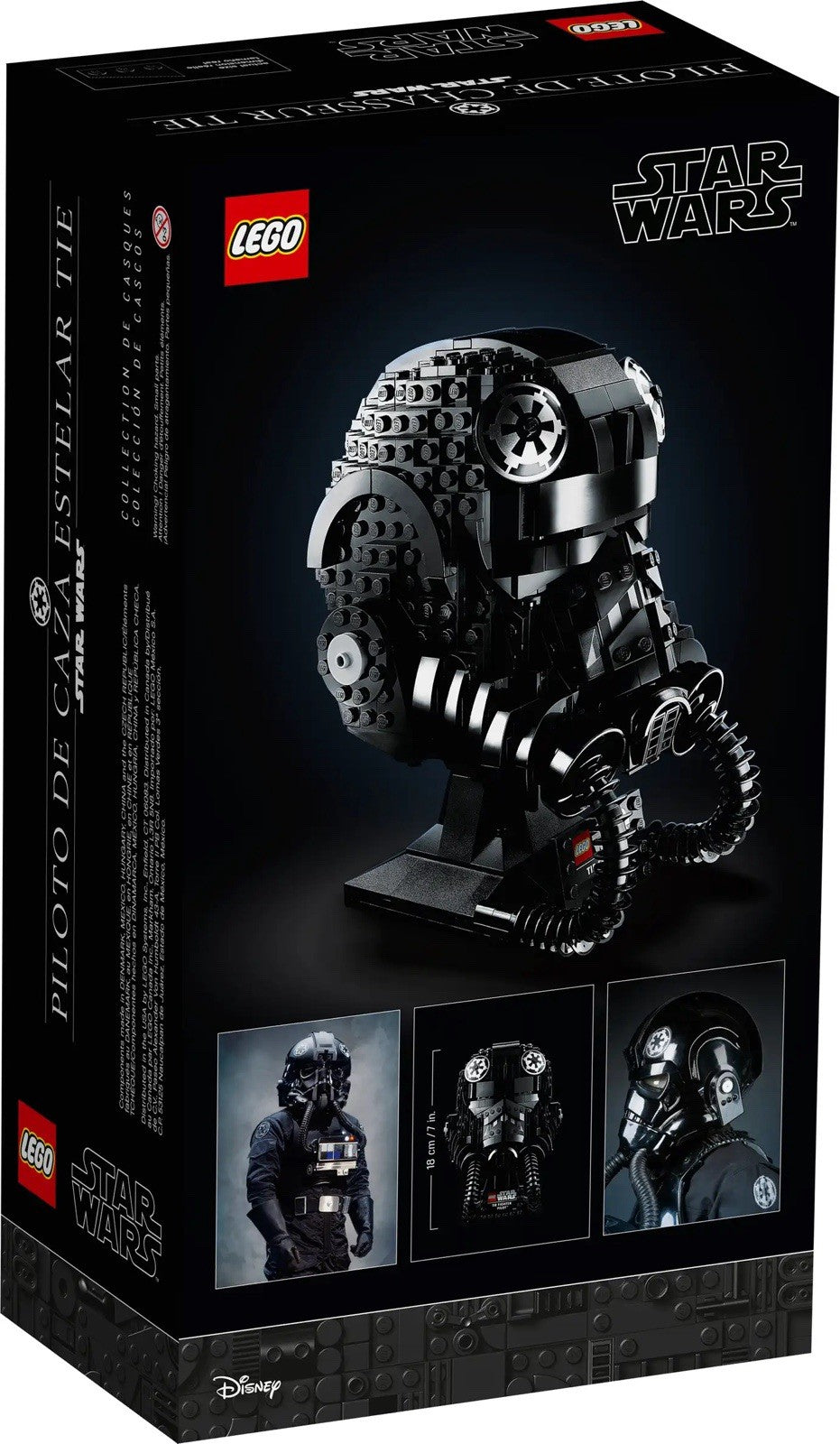 LEGO 75274 TIE Fighter Pilot Helmet