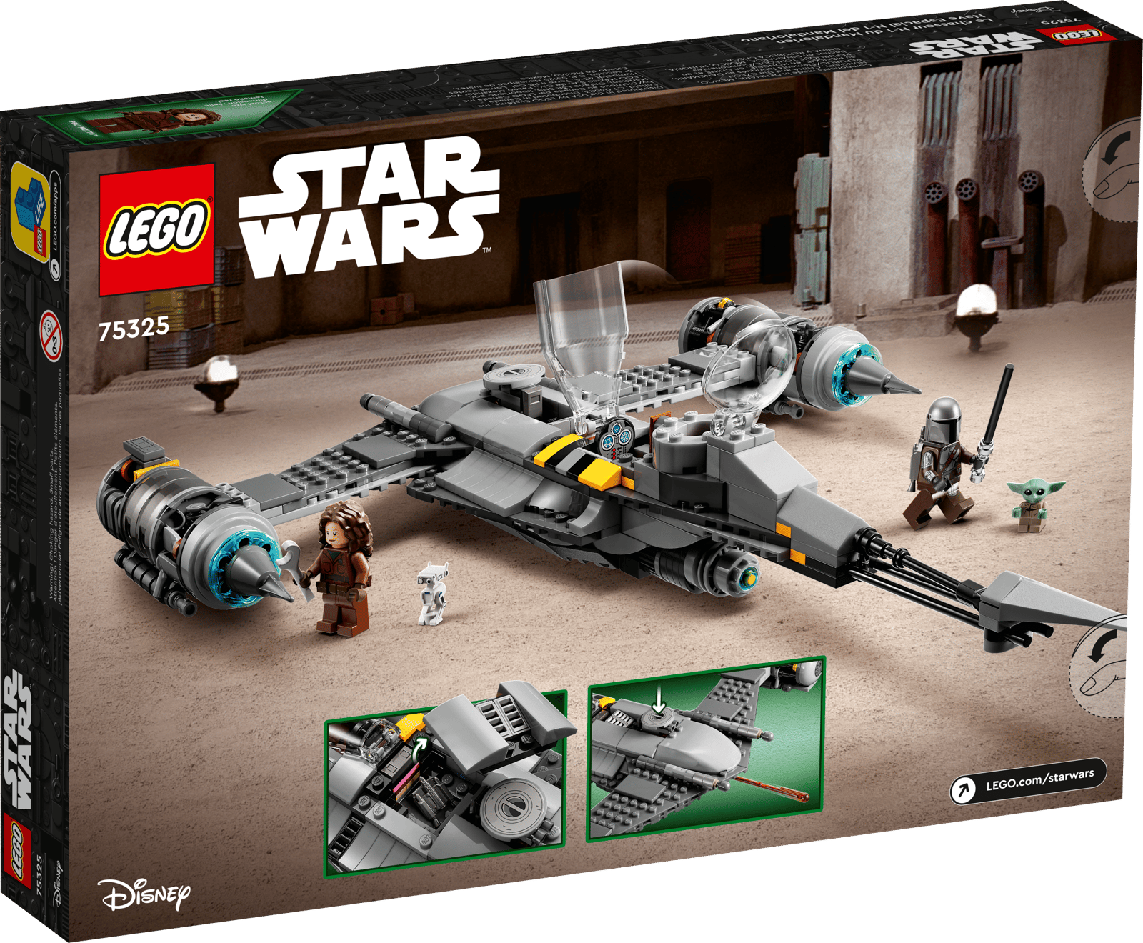 LEGO 75325 The Mandalorian's N-1 Starfighter