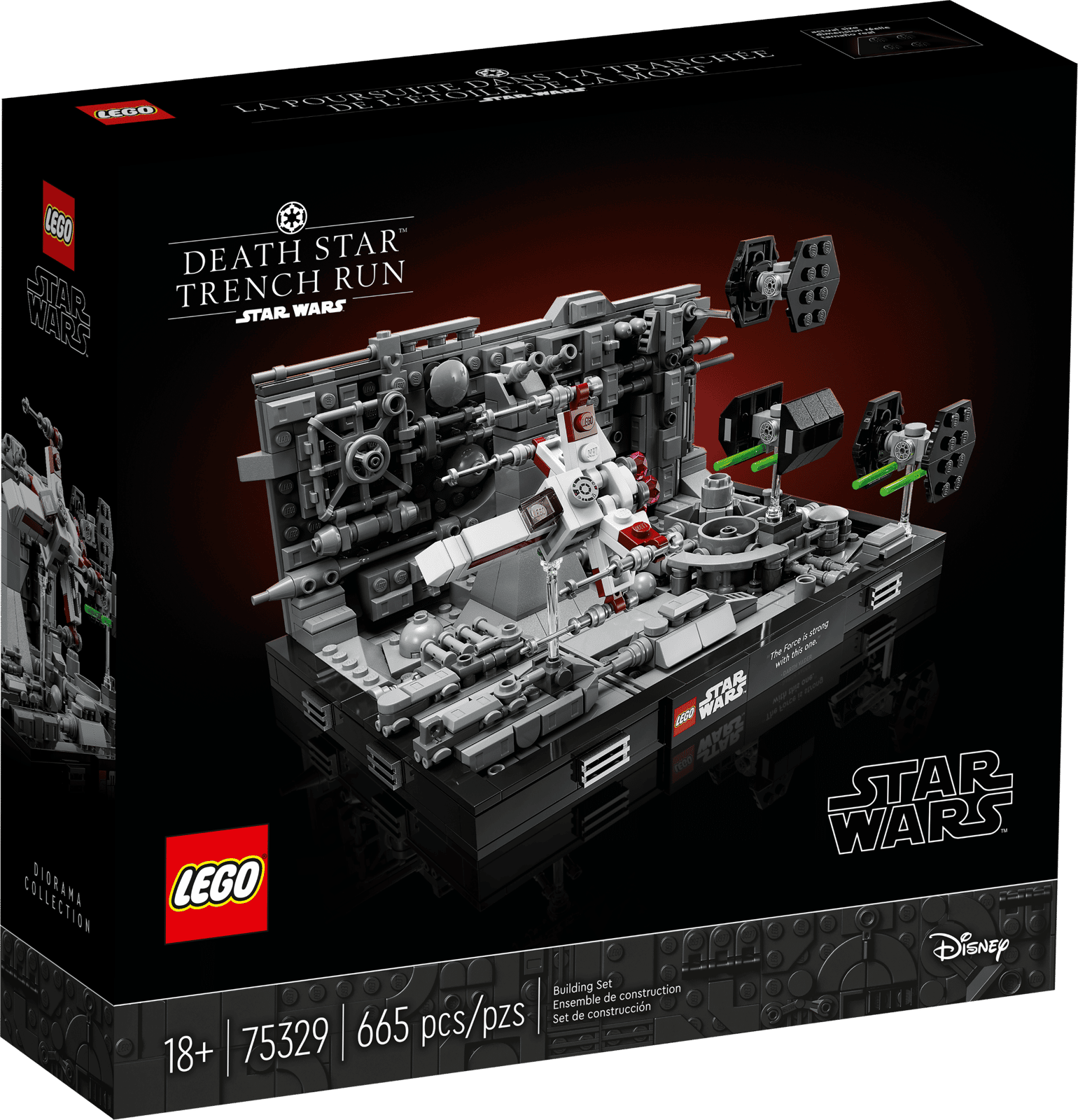 LEGO 75329 Death Star Trench Run Diorama