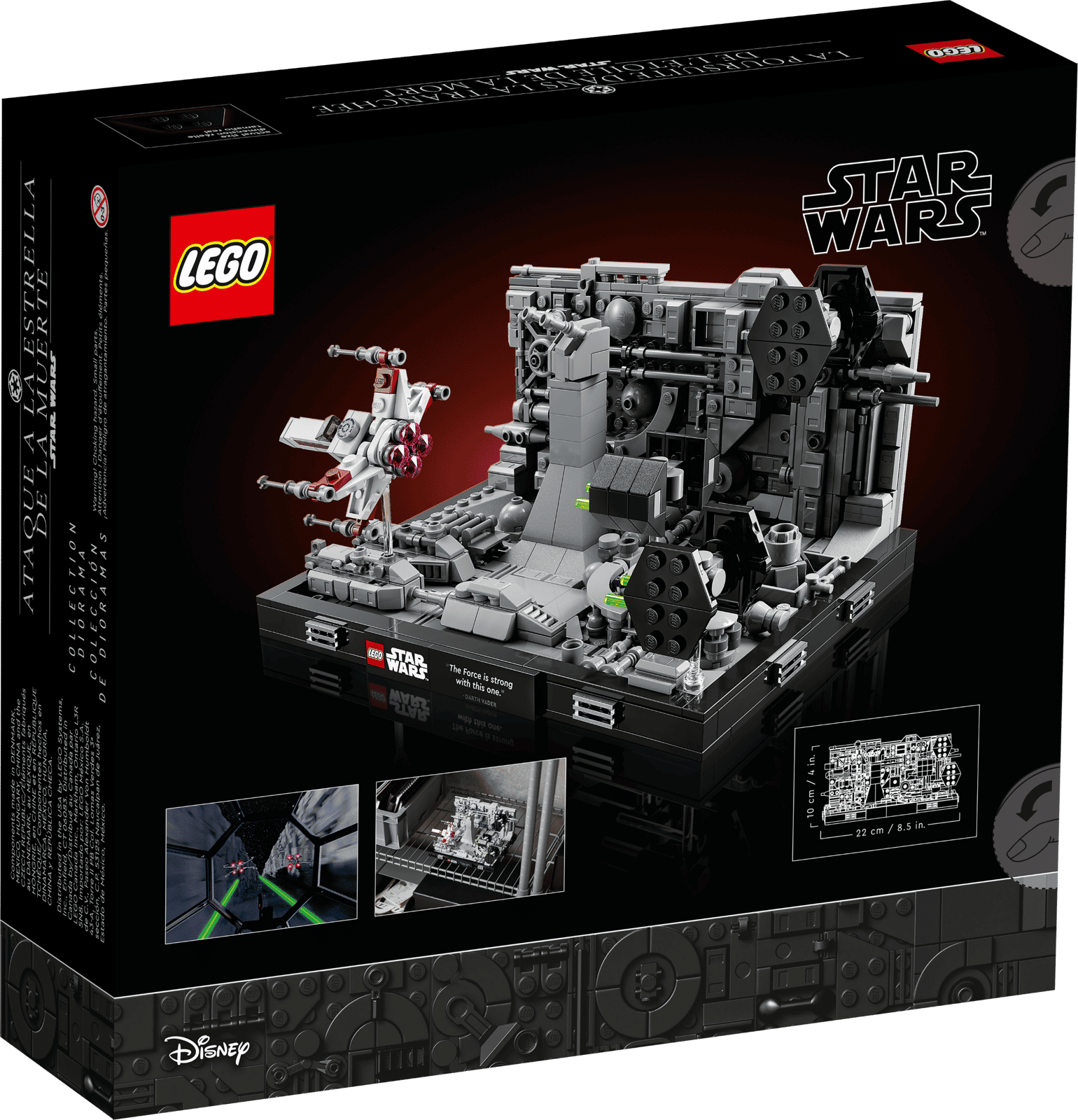 LEGO 75329 Death Star Trench Run Diorama