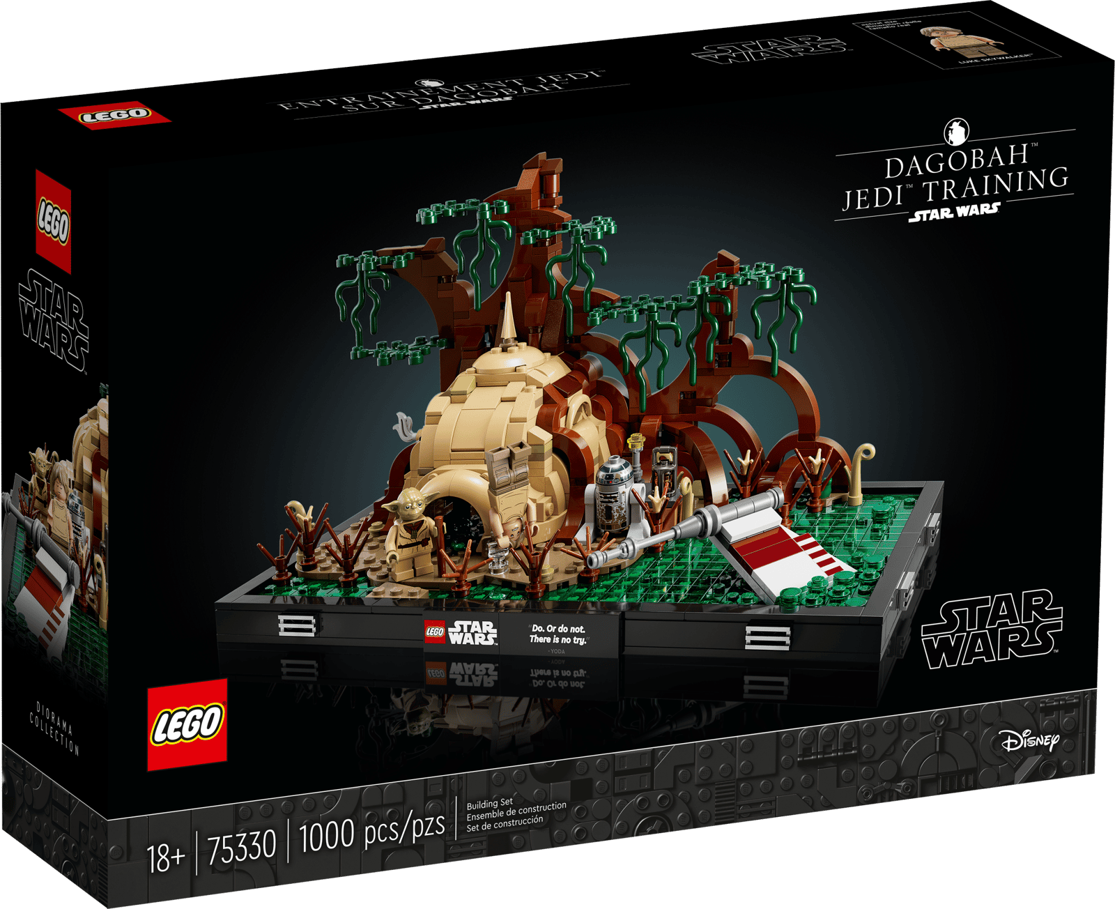LEGO 75330 Dagobah Jedi Training Diorama
