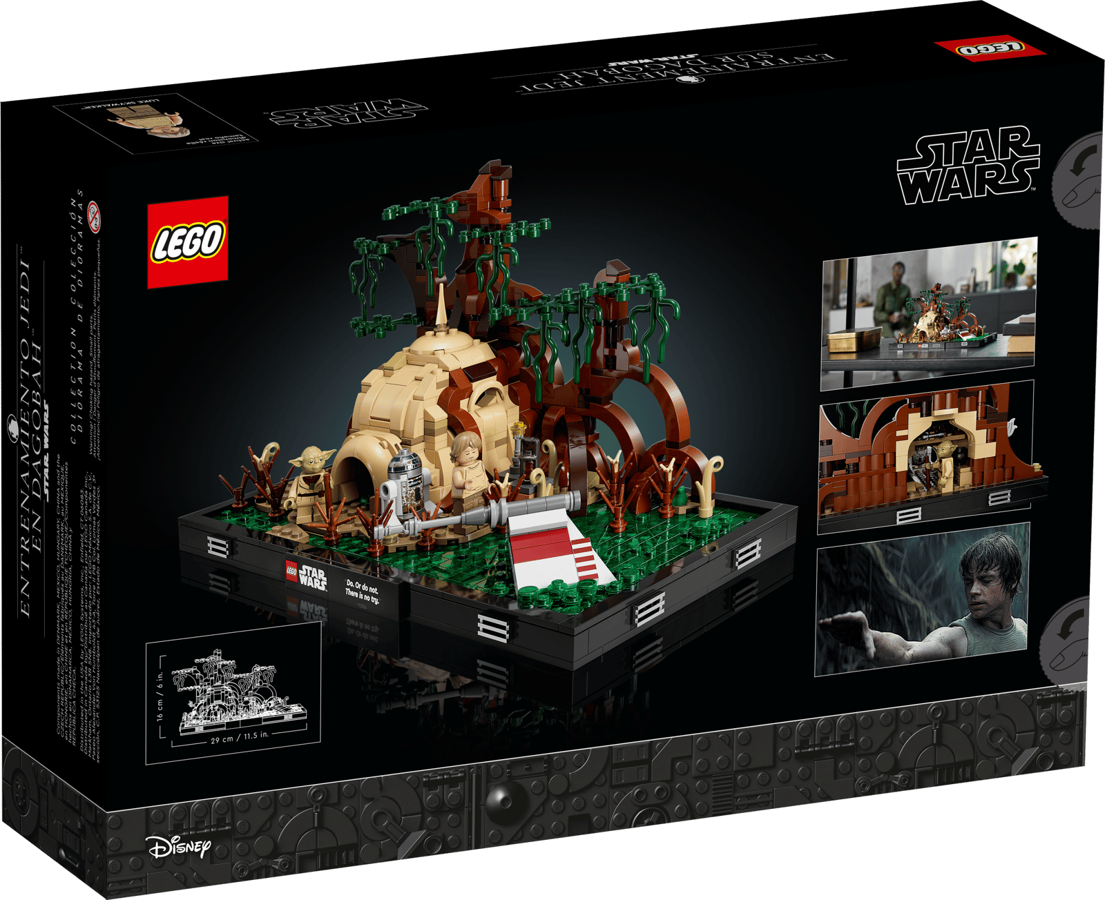 LEGO 75330 Dagobah Jedi Training Diorama