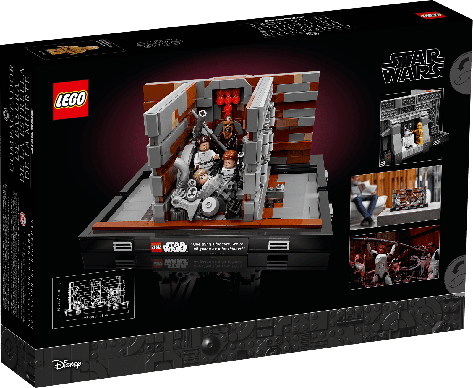 LEGO 75339 Death Star Trash Compactor Diorama