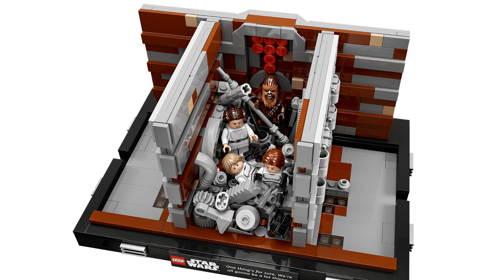 LEGO 75339 Death Star Trash Compactor Diorama