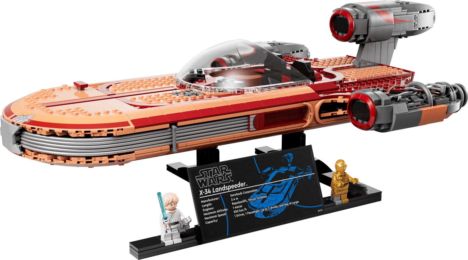 LEGO 75341 Luke Skywalker’s Landspeeder