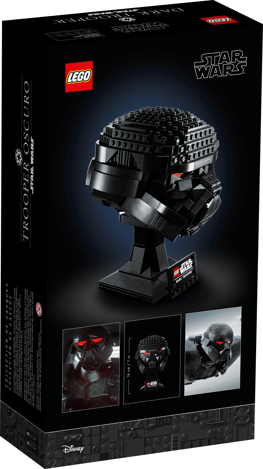 LEGO 75343 Dark Trooper Helmet