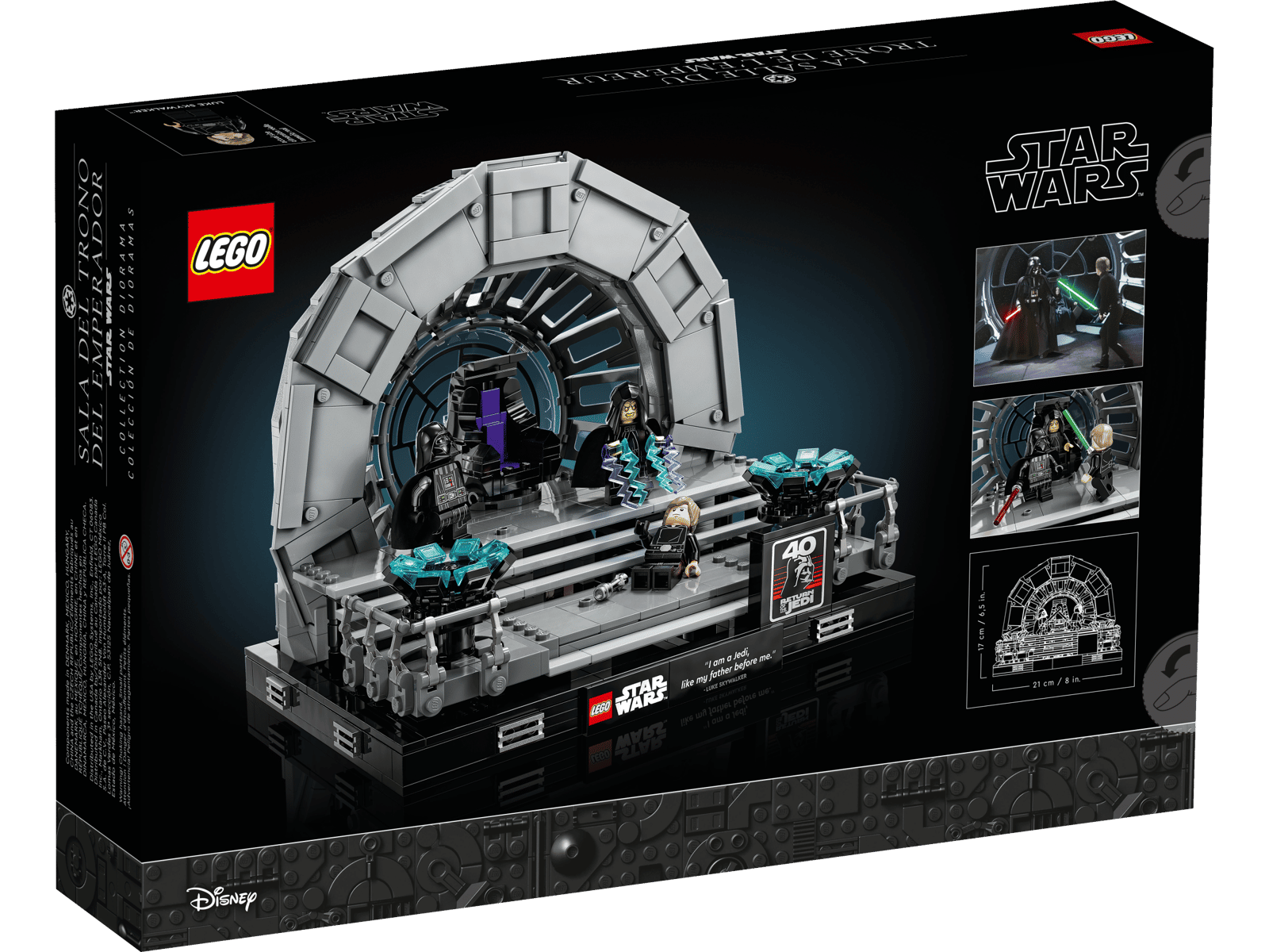 LEGO 75352 Emperor's Throne Room Diorama