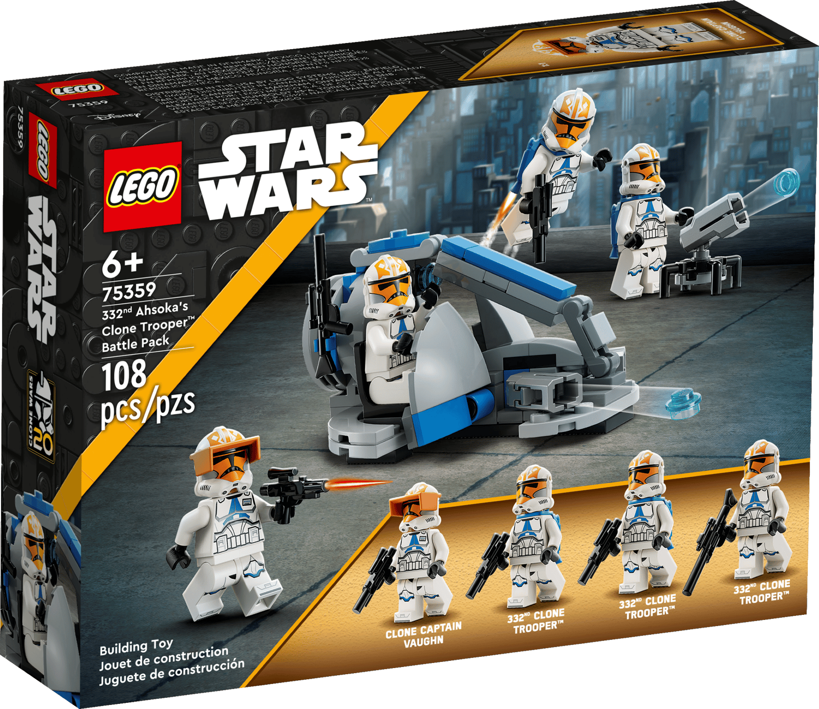 LEGO 75359 32nd Ahsoka's Clone Trooper Battle Pack