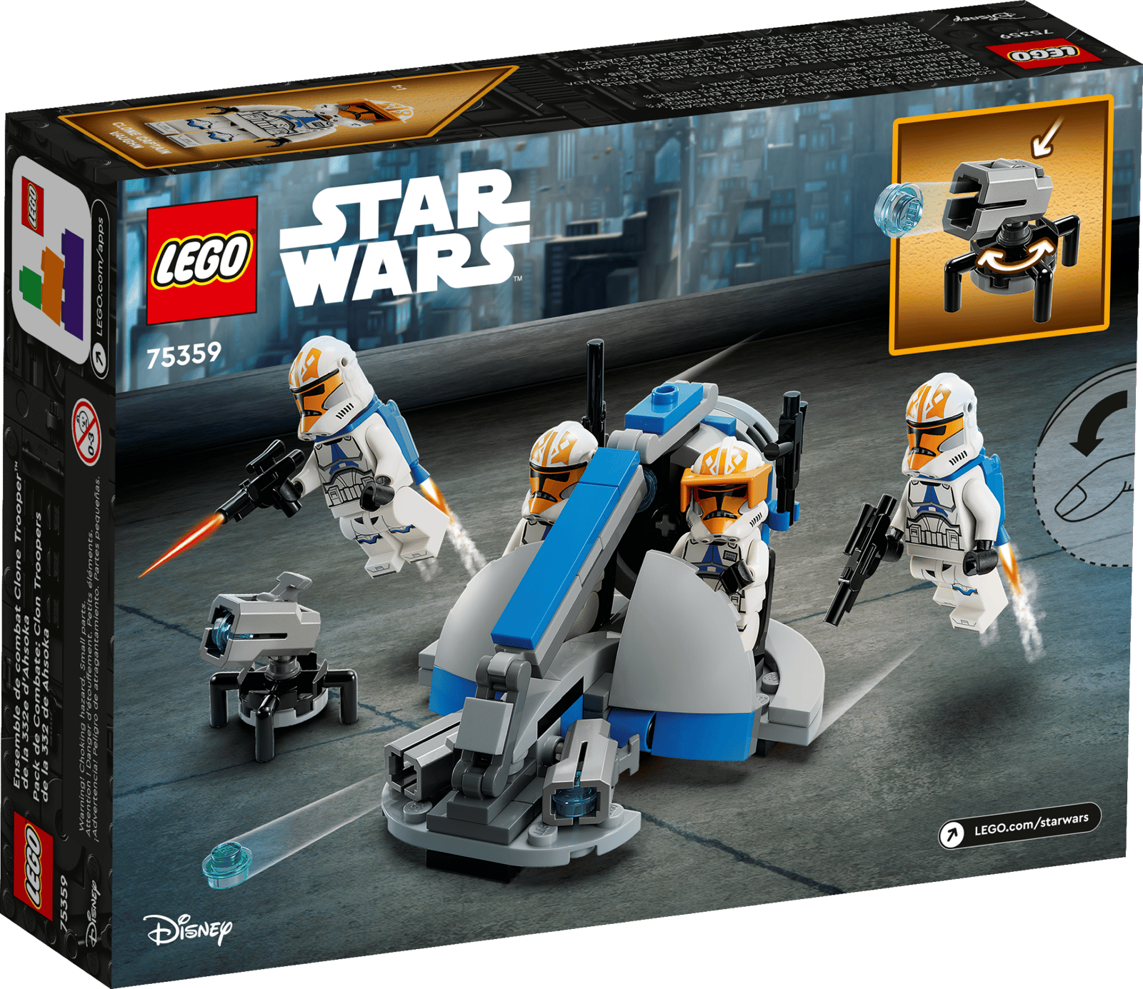 LEGO 75359 32nd Ahsoka's Clone Trooper Battle Pack