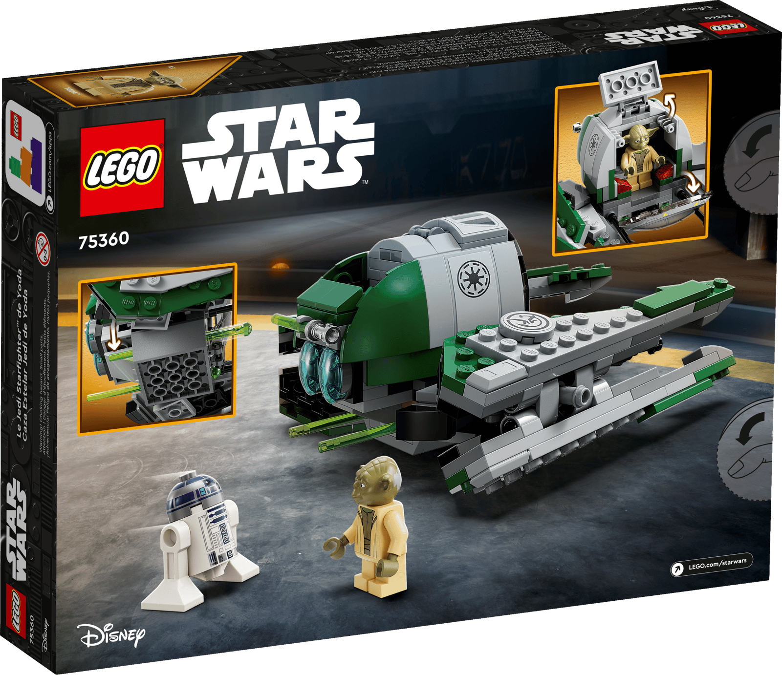 LEGO 75360 Yoda's Jedi Starfighter