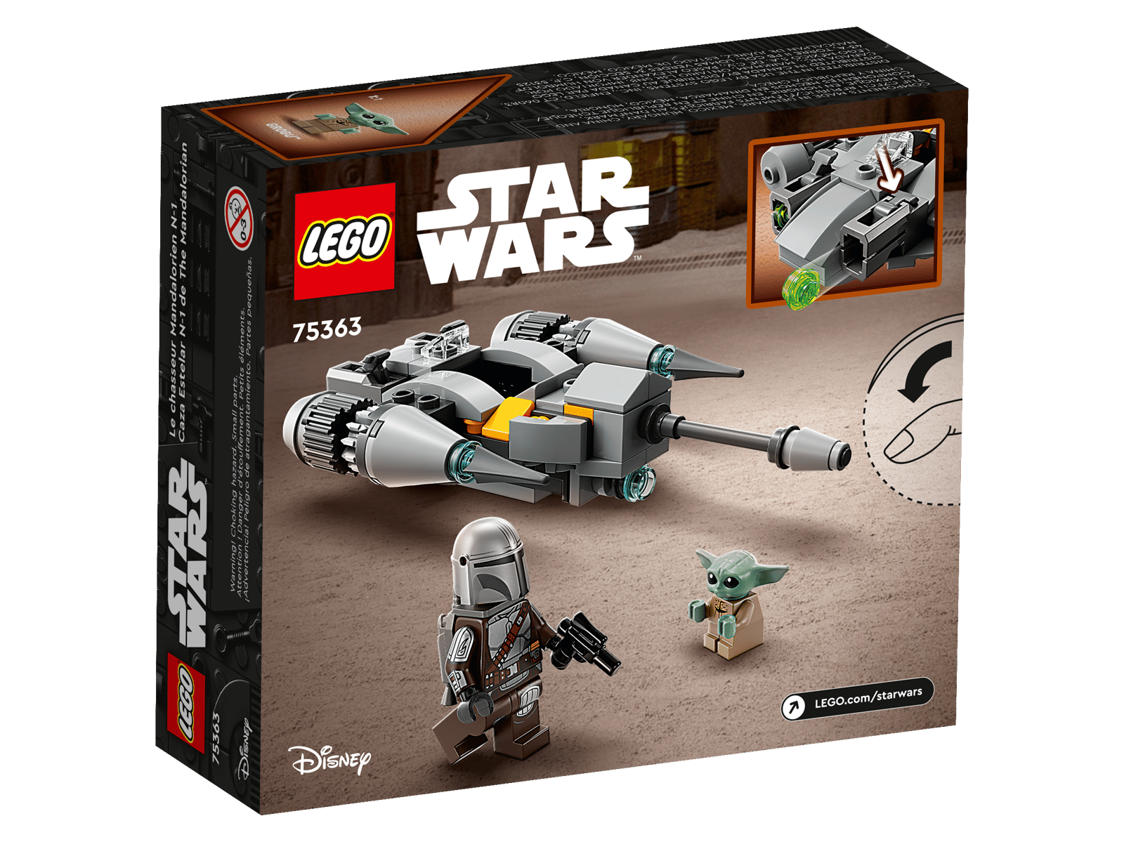 LEGO 75363 The Mandalorian N-1 Starfighter Microfighter