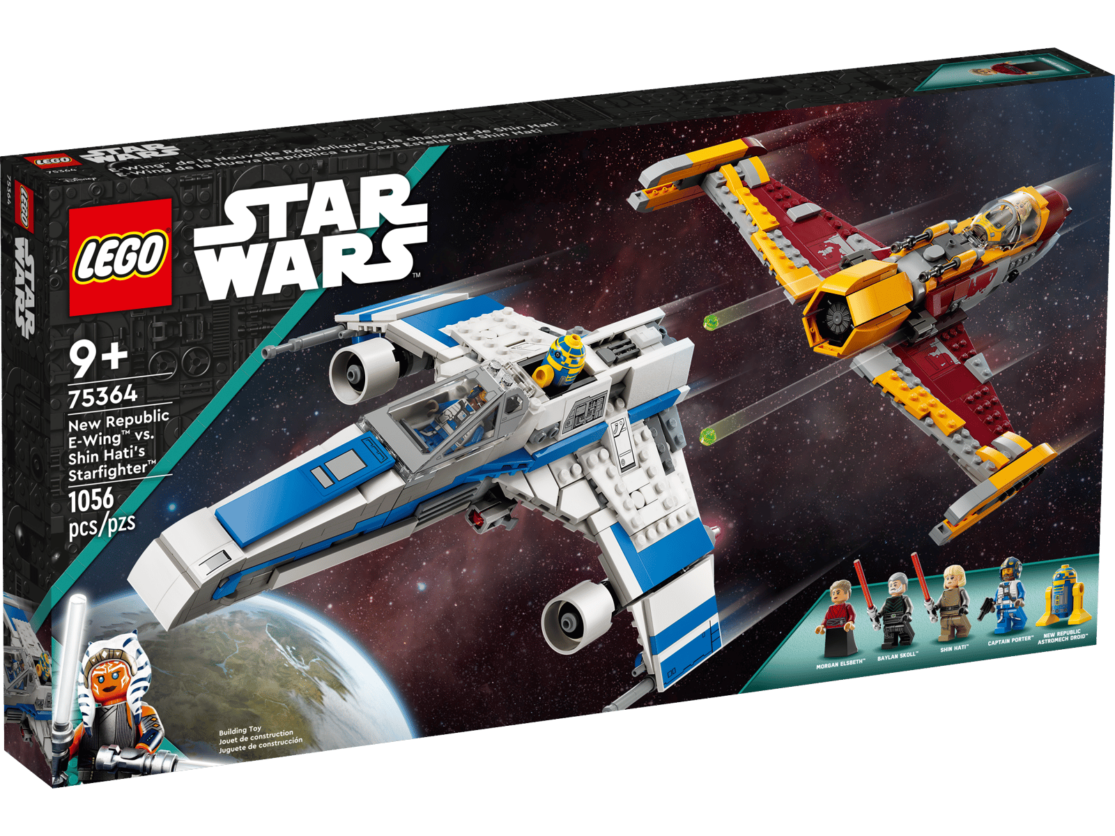 LEGO 75364 New Republic E-Wing vs. Shin Hati’s Starfighter
