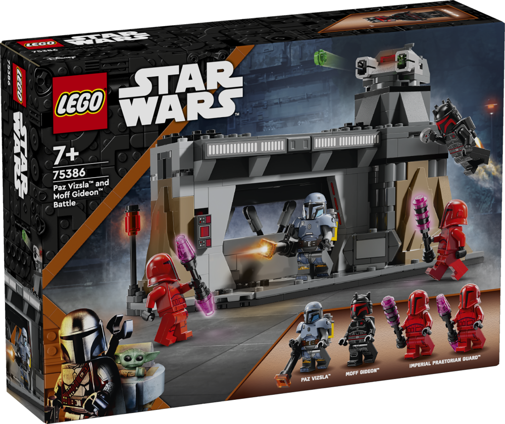 LEGO 75386 Paz Vizsla and Moff Gideon Battle