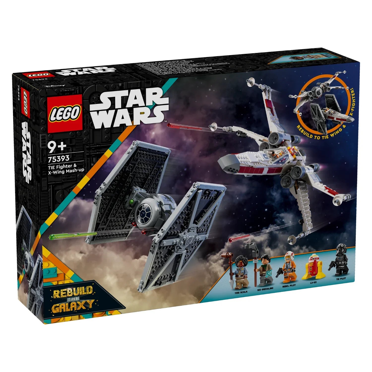 LEGO 75393 TIE Fighter & X-Wing Mash-up