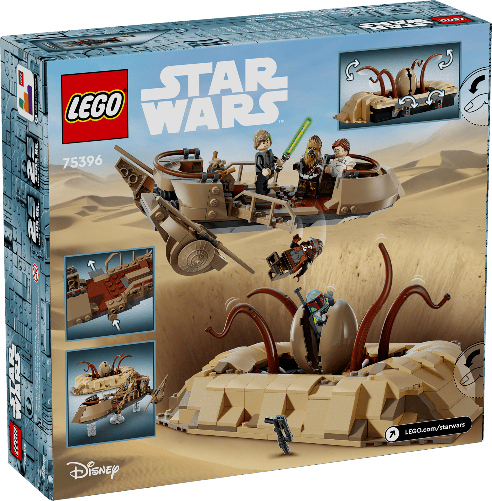 LEGO 75396 Desert Skiff & Sarlacc Pit
