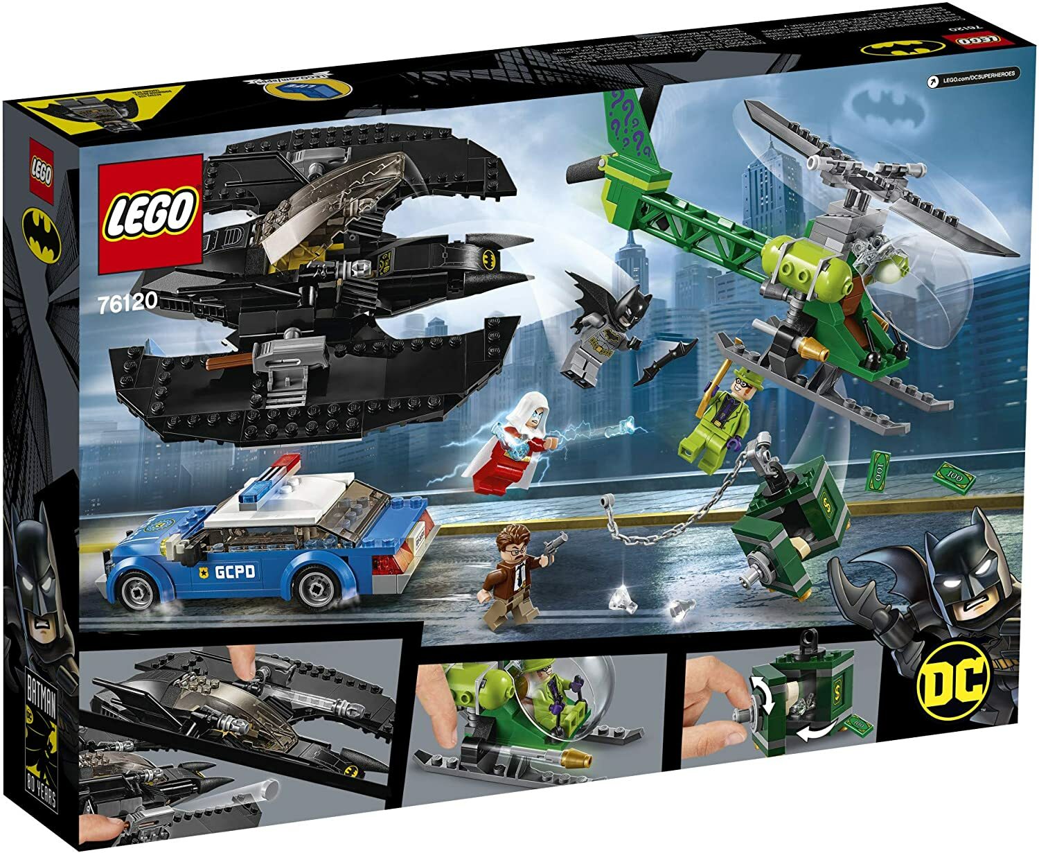LEGO 76120 Batman Batwing and The Riddler Heist